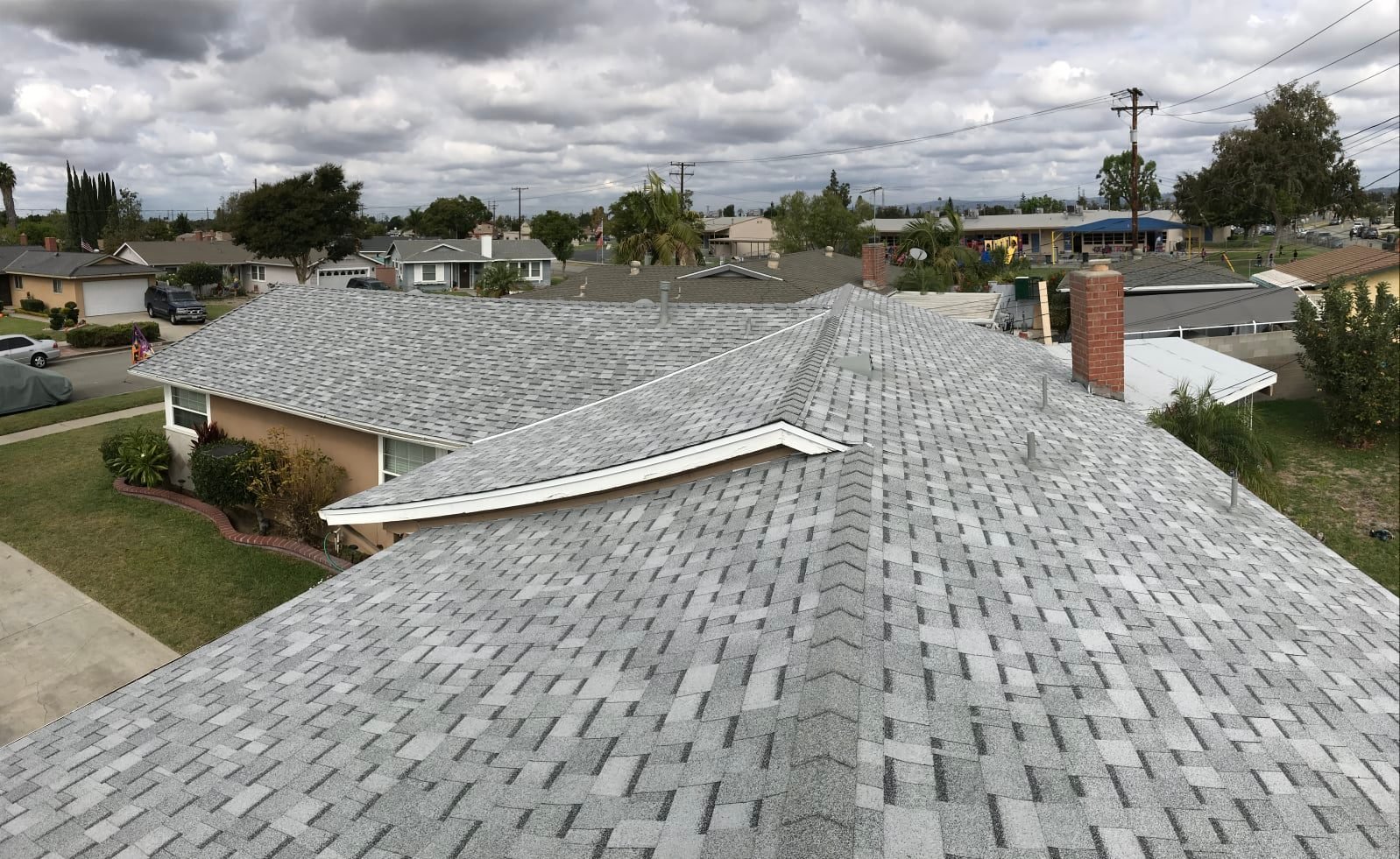 Roofing project by Right Image Builders