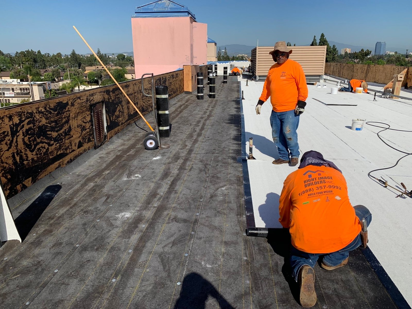 Roofing project by Right Image Builders
